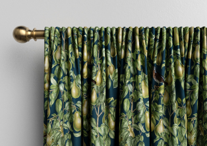 Pears, Silent Night - Made to Measure Curtains - Image 9